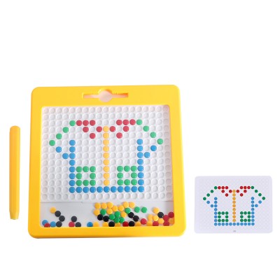 Magnetic Tablet Colorful Chocolate Beads Magpad Learning Educational Doodle Drawing Toys