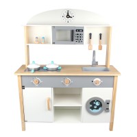 2020 new Children toys Big Wooden play Simulation Kitchen toy set for girls