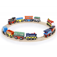 New style hot sale wooden  thomas train magnetic train car toy for kids