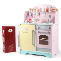 2020 new Japanese large wooden pretend play kitchen home cooking onion pepper simulation kitchen toys for girls