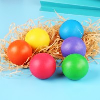 2020 6pcs wooden ball nordic wooden toy rainbow stacking stones toys for kids rainbow wooden toys amazon top seller